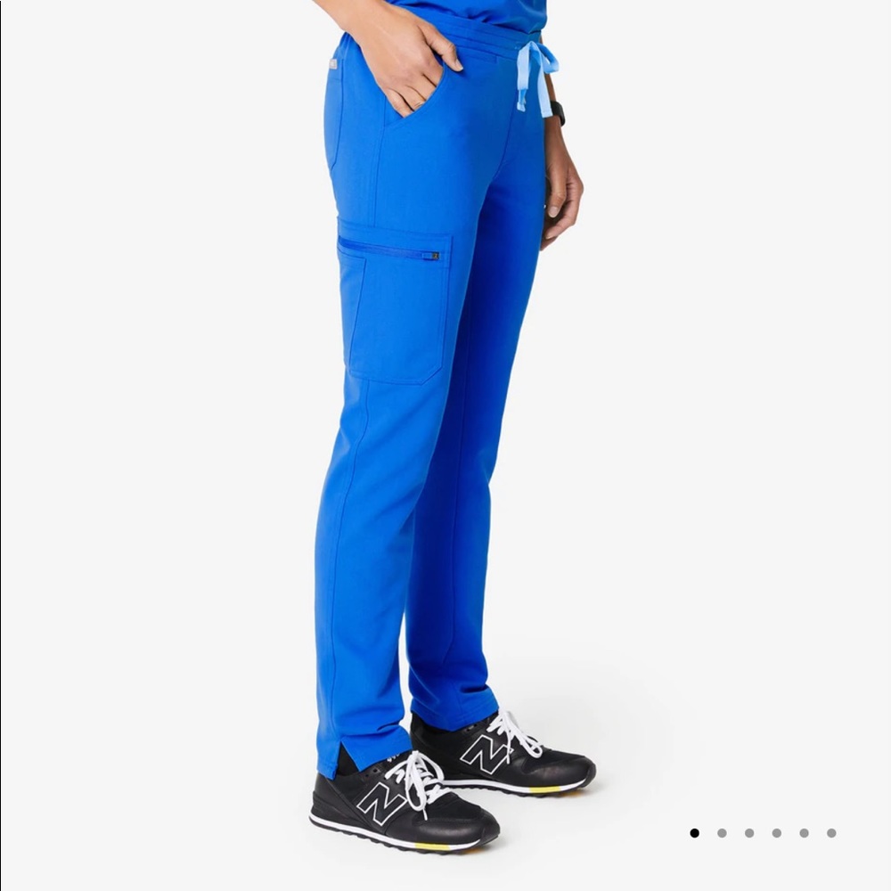 FIGS Royal Blue Skinny Scrub Pants